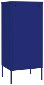 vidaXL Ντουλάπι Αποθήκευσης Ναυτικό Μπλε 42,5x35x101,5 εκ. από Ατσάλι