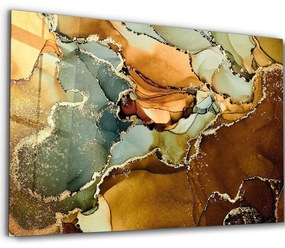 Πίνακας Γυάλινος 672BRS5648 110x70cm Multi Wallity Horizontal Glass