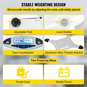 VEVOR Analytical Balance, 5000g x 0,01g Accuracy Lab Scale, High Precision Electronic Analytical Balance, 13 Units Conversion, Counting Function, LCD Display, for Lab University Jewelry (5000g, 0,01g)
