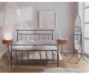 SweetDreams  Κρεβάτι Μεταλλικό Βαρέου Τύπου Ημίδιπλο 120x200cm SweetDreams Dream 213 Με Επιλογή Χρώματος BEST-10103150