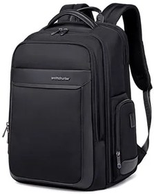 ARCTIC HUNTER τσάντα πλάτης B00544 με θήκη laptop 17", 40L, USB, μαύρη