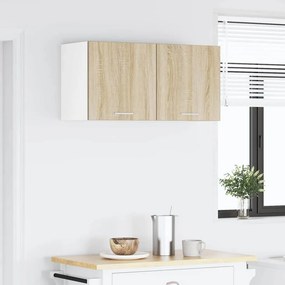 vidaXL Κρεμαστό ντουλάπι Δρύς Sonoma 80 x 31 x 40 εκ