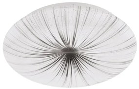 Eglo Nieves Μοντέρνα Πλαστική Πλαφονιέρα Οροφής με Ενσωματωμένο LED σε Λευκό χρώμα 31cm 99699