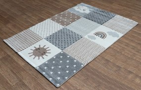 Χαλί Ανάγλυφο 133x190 Πίξελ