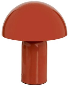 Επιτραπέζιο φωτιστικό Mushi μέταλλο σε terracotta απόχρωση Φ20x24,5εκ 20x20x24.5 εκ.