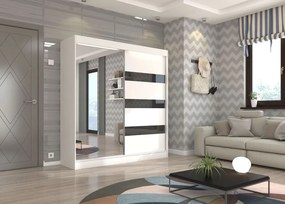 Ντουλάπα Bissom 200 συρόμενη-Leuko-Mauro