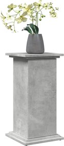 vidaXL Βάση Οθόνης με Αποθ. Γκρι Σκυρ. 31x30x60 εκ. Επεξεργ. Ξύλο