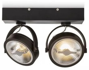 Σποτ Φωτιστικό Τοίχου-Οροφής Led KELLY ΙΙ H11,9 Φ28,5 Rendl R12335 Μαύρο