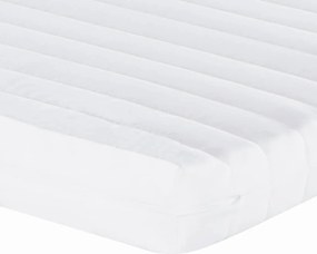 vidaXL Στρώμα Αφρού 7 Ζωνών Σκληρότητα 20 ILD Λευκό 100x210 εκ.