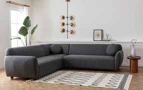 Corner Sofa Eddy Corner 2 (3L-C-3R) - Dark Grey Dark Grey
