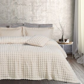 Κουβέρτα Fleece 1356 Ivory Das Home Υπέρδιπλo 220x240cm Πολυέστερ