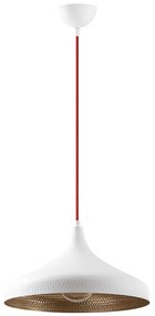 Φωτιστικό Οροφής Tattoo 584TTM1232 36x36x118cm 1xE27 40W White-Red Opviq