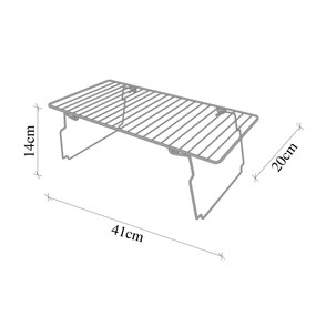 Ράφι Τοίχου Χρυσό / Καφέ DOLAP 15x42x19