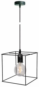 Φωτιστικό Οροφής 20x20cm Black  VK/0307/B VKLed Metal