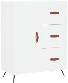 vidaXL Ντουλάπι Λευκό 69,5 x 34 x 90 εκ. από Επεξεργασμένο Ξύλο