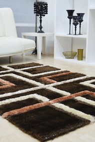 Χαλί Sante Shaggy 8805 Brown-Taba 133X190cm