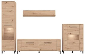 Σύνθετο σαλονιού DURHAM AH σε Artisan Oak 299x40x193εκ. 299x40x193 εκ.