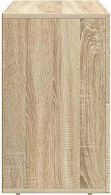 vidaXL Πλαϊνό γραφείο ELST Δρύς Sonoma 80.5 x 35 x 59 εκ.