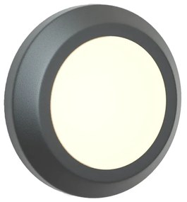 Φωτιστικό τοίχου Jocassee LED 3.5W 3CCT Outdoor Wall Lamp Anthracite D:15cmx2.7cm (80201440)