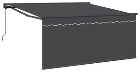 vidaXL Σκηνίτσα Αναδιπλούμενη Ανθρακί Γκρι 350 x 250 εκ