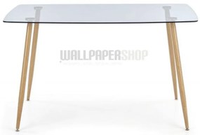 Fest Τραπέζι Γυάλινο 130x80x75