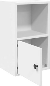 vidaXL Βιβλιοθήκη Λευκή 31x24x52 εκ. από Επεξεργασμένο Ξύλο