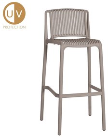 POLLY ΣΚΑΜΠΩ BAR CAPPUCCINO 52,5x49xH100,5cm - 26-0027 - 26-0027