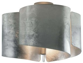 Φωτιστικό Οροφής - Πλαφονιέρα Imagine I-IMAGINE-PL3-SIL 3xE27 Φ47cm 28cm Silver Luce Ambiente Design Aluminium, Glass