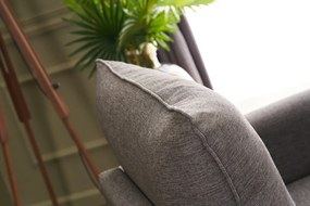 Πολυθρόνα Καφέ BELLA 81x82x85