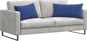 vidaXL Μαξιλάρι Καναπέ 2 pcs Μπλε Αστυνομίας 80 x 40 cm