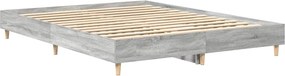 vidaXL Πλαίσιο κρεβατιού χωρίς στρώμα 150x200 εκ. Επεξεργασμένο Ξύλο
