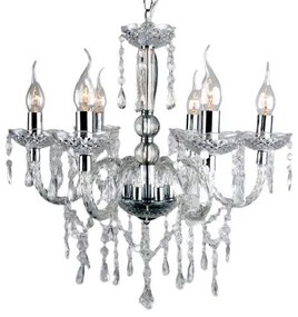 Φωτιστικό οροφής Garbor 6φωτο-Διάφανο