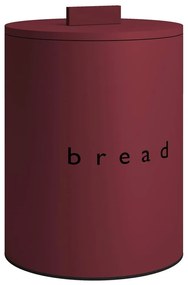 Ψωμιέρα 2225-153 Φ20x25cm Matte Bordeaux Pam&amp;Co Stainless Steel