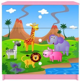 Συρταριέρα Babydreams Cartoon-Roz-Safari