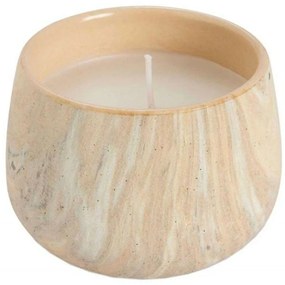 Αρωματικό Κερί Corfu AH-AX73163 Φ9x6,5cm Beige Andrea House Ceramic