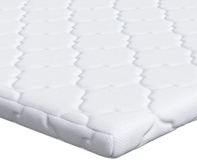 vidaXL Στρώματα Λευκό 180 x 200 cm Πολυεστέρας χωρίς κόλλα