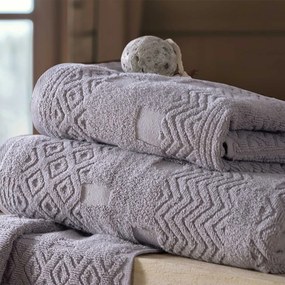 Πετσέτα Χεριών (30x50) Nef-Nef Homeware Premium Quantum Grey 550gsm