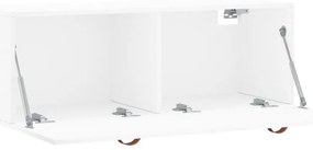 vidaXL Ντουλάπι Τοίχου Λευκό 100x36,5x35 εκ. από Επεξεργασμένο Ξύλο