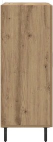 vidaXL Πλαϊνό γραφείο Artisan Oak 69,5 x 34 x 90 εκ.