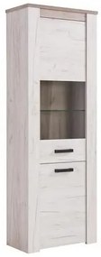 ΒΙΤΡΙΝΑ Kent VS GREY OAK/WHITE OAK 68,5*36,5*195 11008834