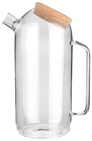 ESTIA ΚΑΝΑΤΑ ΓΥΑΛΙΝΗ 1800ml ΜΕ ΚΑΠΑΚΙ ΦΕΛΛΟΥ