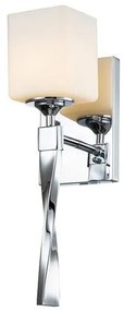 Απλίκα Φωτιστικό Μπάνιου 1xG9 IP44 Marette Elstead Lighting-KL-MARETTE1-PC-Χρώμιο KL-MARETTE1-PC
