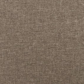 Πάγκος Taupe 70 x 30 x 30 εκ. Υφασμάτινος - Μπεζ-Γκρι