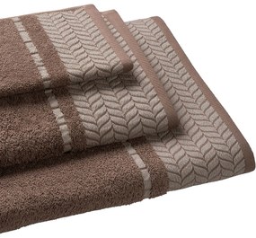 Πετσέτα FROND BROWN Πετσέτα προσώπου: 50 x 90 εκ.