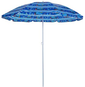 Ομπρέλα παραλίας Muhler U5037 651449, 180x180 cm, Χωρίς βάση, Βραχίονας σπασίματος, 8 πλευρές, Ποικιλία
