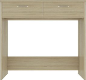 vidaXL Γραφείο Χρώμα Sonoma Δρυς 80 x 40 x 75 εκ. από Επεξ. Ξύλο