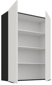 Κρεμαστό ντουλάπι Arianna 80 G 108 2F-Λευκό