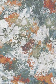 Χαλί Sibilla 985007/5151 Green-Orange Carpet Couture 200X290cm