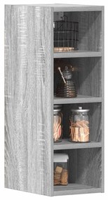 vidaXL Κρεμαστό Ντουλάπι "Riga" Γκρι Sonoma 20x29,5x60 εκ. από Τεχνητό Ξύλο