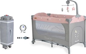 Folding cot Once upon a time 2 pink